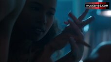 10. Eline Powell Threesome Sex – Siren