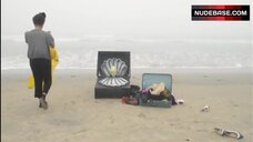 8. Narcissister Topless Dance on Beach – Narcissister Organ Player