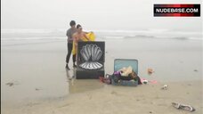 9. Narcissister Topless Dance on Beach – Narcissister Organ Player