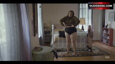 2. Aidy Bryant in Black Bra and Panties – Shrill