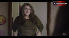 4. Aidy Bryant in Black Bra and Panties – Shrill