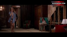 1. Amber Heard Sexy in Open Blouse – London Fields