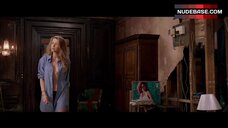 2. Amber Heard Sexy in Open Blouse – London Fields