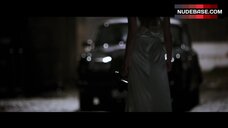 1. Amber Heard Pokies Through Silk Dress – London Fields