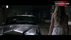 4. Amber Heard Pokies Through Silk Dress – London Fields