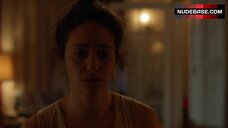 9. Emmy Rossum Hard Nipples – Shameless