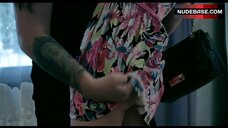 9. Stacy M Underwood Flashes Ass – House Shark
