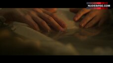 9. Saoirse Ronan in Wet See-Through Robe – Mary Queen Of Scots