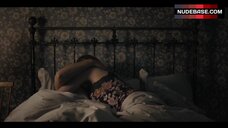10. Alex Kingston Lesbian Kissing – The Widow