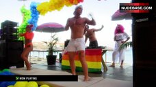 1. Gabi Andrews Hot Dance in Bikini – Lindsay Lohan'S Beach Club