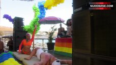 10. Gabi Andrews Hot Dance in Bikini – Lindsay Lohan'S Beach Club