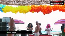 2. Gabi Andrews Hot Dance in Bikini – Lindsay Lohan'S Beach Club