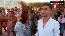 4. Gabi Andrews Hot Dance in Bikini – Lindsay Lohan'S Beach Club