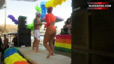 8. Gabi Andrews Hot Dance in Bikini – Lindsay Lohan'S Beach Club