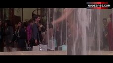 1. Farrah Fawcett Nude in Fountain – Dr. T And The Women