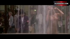 10. Farrah Fawcett Nude in Fountain – Dr. T And The Women