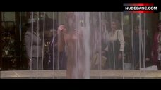 9. Farrah Fawcett Nude in Fountain – Dr. T And The Women