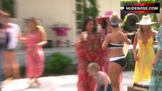 4. Hot Dorit Kemsley in Strapless Bikini – The Real Housewives Of Beverly Hills