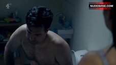 3. Lauren Socha Lingerie Scene – Catastrophe