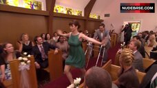 5. Ellie Kemper Upskirt Scene – The Office