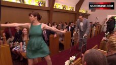 6. Ellie Kemper Upskirt Scene – The Office