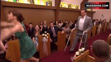 7. Ellie Kemper Upskirt Scene – The Office