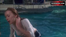 2. Tara Strohmeier Pokies Through Wet Top – Cover Girl Models