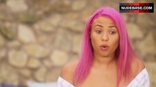 10. Gabi Andrews Butt in Micro-Shorts – Lindsay Lohan'S Beach Club