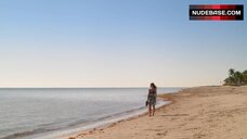 1. Melissa Roxburgh Bikini Scene – Manifest