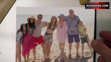 10. Melissa Roxburgh Bikini Scene – Manifest