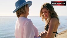 4. Melissa Roxburgh Bikini Scene – Manifest