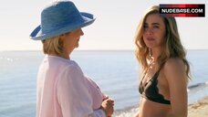 6. Melissa Roxburgh Bikini Scene – Manifest