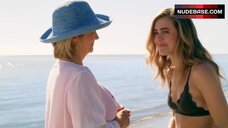 7. Melissa Roxburgh Bikini Scene – Manifest