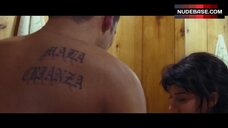 4. Sheila Vand Flashes Boobs – We The Animals