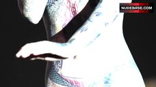 Jaimie Alexander Nude Tattooed Body – Blindspot