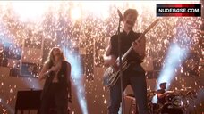 8. Hot Miley Cyrus on Stage – The Grammy Awards
