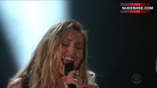 9. Hot Miley Cyrus on Stage – The Grammy Awards