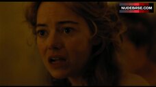 78. Sexy Emma Stone in Night Robe – The Favourite