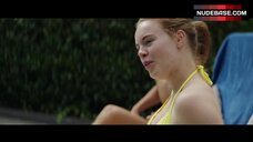 12. Charlott Utzig in White Bikini – Battle