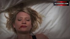 1. Mia Wasikowska in Lingerie – Piercing