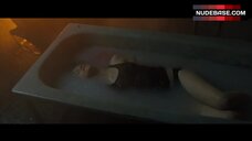 1. Claire Foy Lying in Hot Tube – The Girl In The Spider'S Web