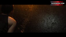 89. Claire Foy Lying in Hot Tube – The Girl In The Spider'S Web