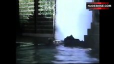 34. Brigitte Nielsen Flashes Boobs and Butt – Domino