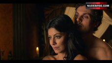56. Alessandra Mastronardi Nude in Bed – Medici: Masters Of Florence
