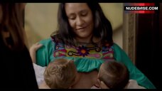 12. Karla Morales Breast Feeding – Club De Cuervos
