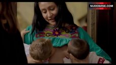 23. Karla Morales Breast Feeding – Club De Cuervos