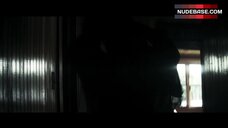 1. Yvonne Strahovski Underwear Scene – He'S Out There