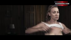 100. Yvonne Strahovski Underwear Scene – He'S Out There