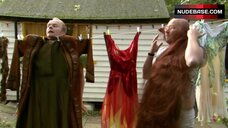 45. Olivia Colman Shows Breasts and Bush – Confetti