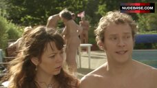 45. Nude Olivia Colman Rides Bicycle – Confetti